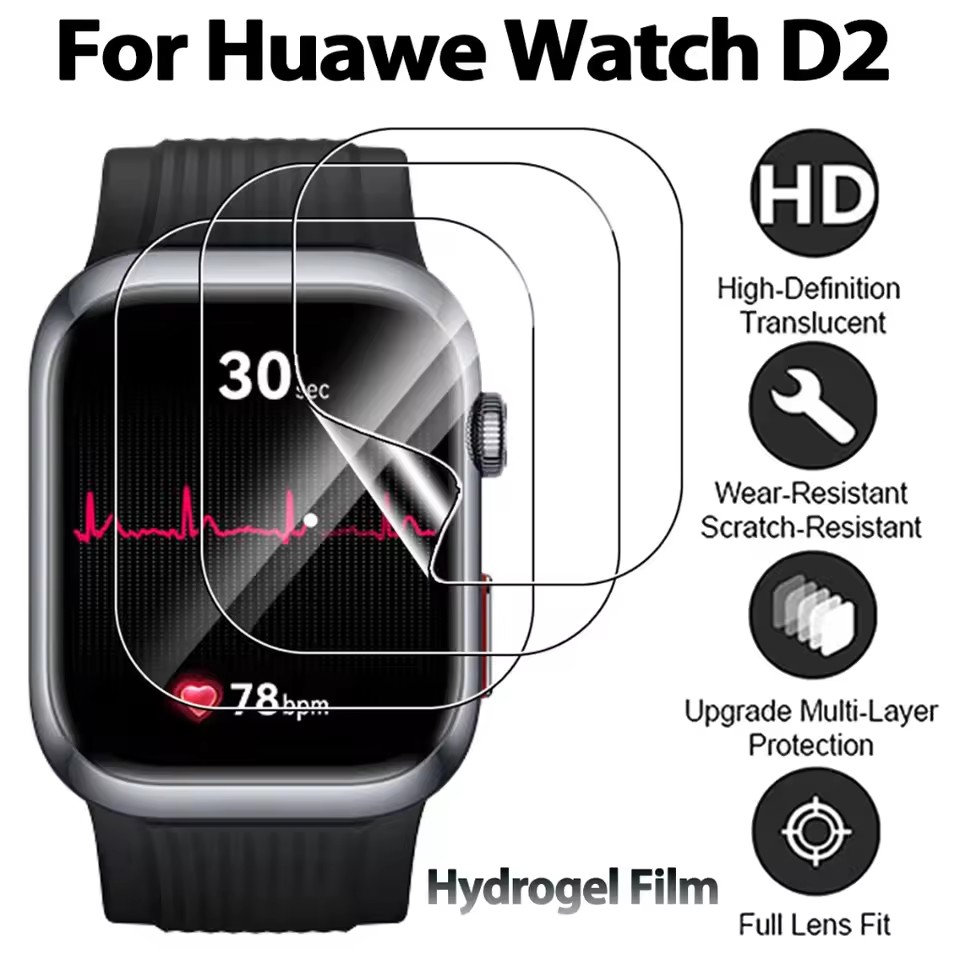 3pcs TPU Hydrogel Films for Hu - Huawei Smartwatch Accessories reseña y precio