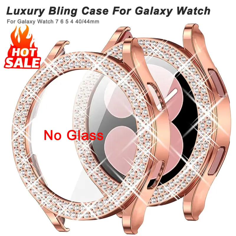 Bling Diamond Case for Samsung - Accessories For Galaxy Watch 5 reseña y precio