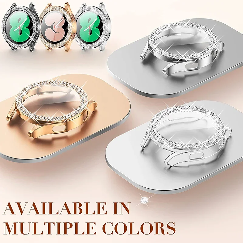 Bling Diamond Case for Samsung - Accessories For Galaxy Watch 5 reseña y precio