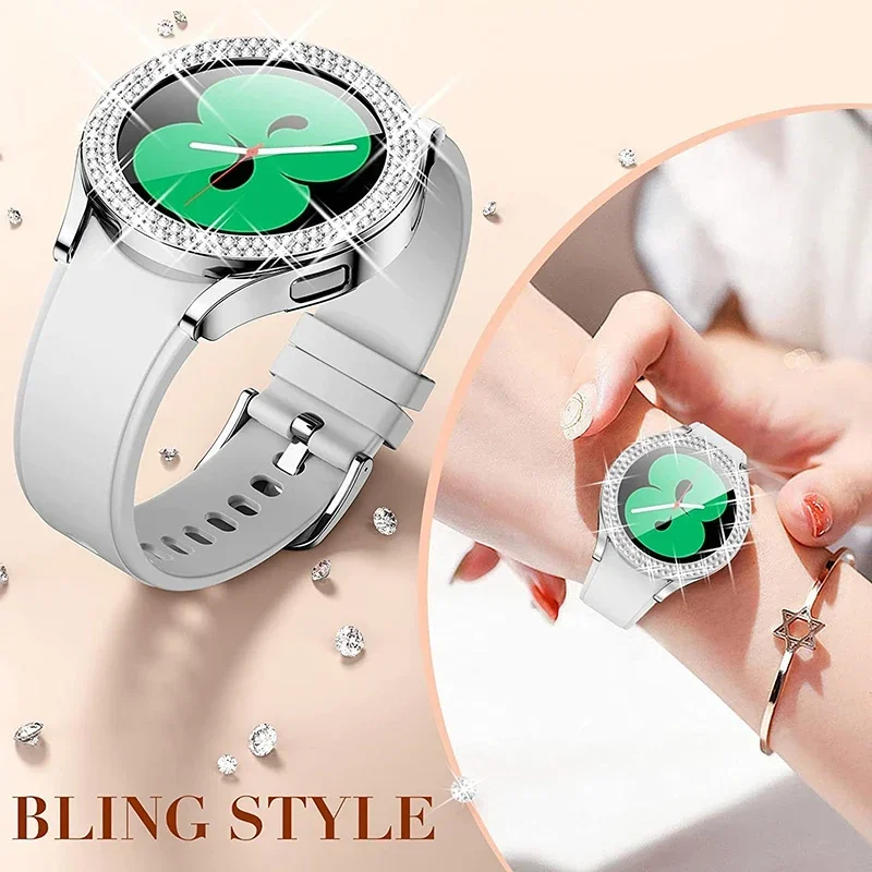 Bling Diamond Case for Samsung - Accessories For Galaxy Watch 5 reseña y precio