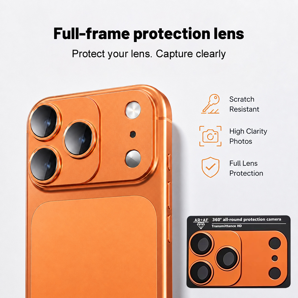 Magnetic Metal Rear Camera Len - Screen Protector Film reseña y precio