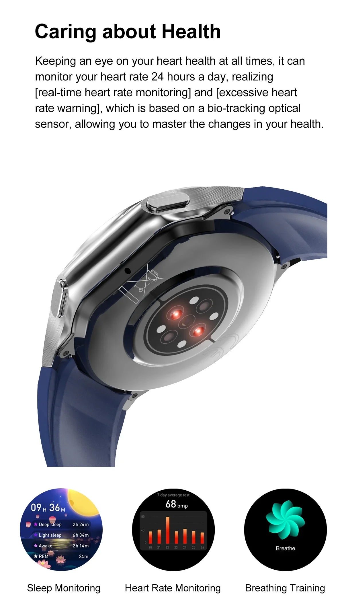 1.43 inch Big Screen Men Women - Smartwatch X12 reseña y precio