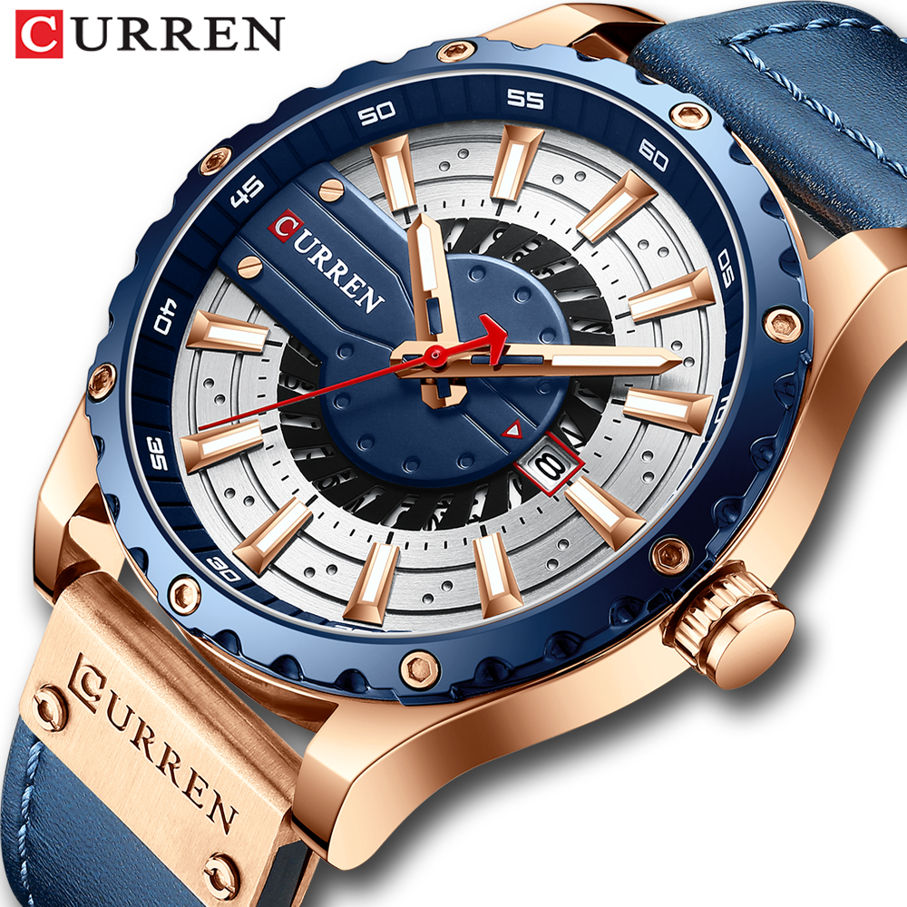 CURREN Watches Top Brand Fashi - Smartwatch Guess reseña y precio