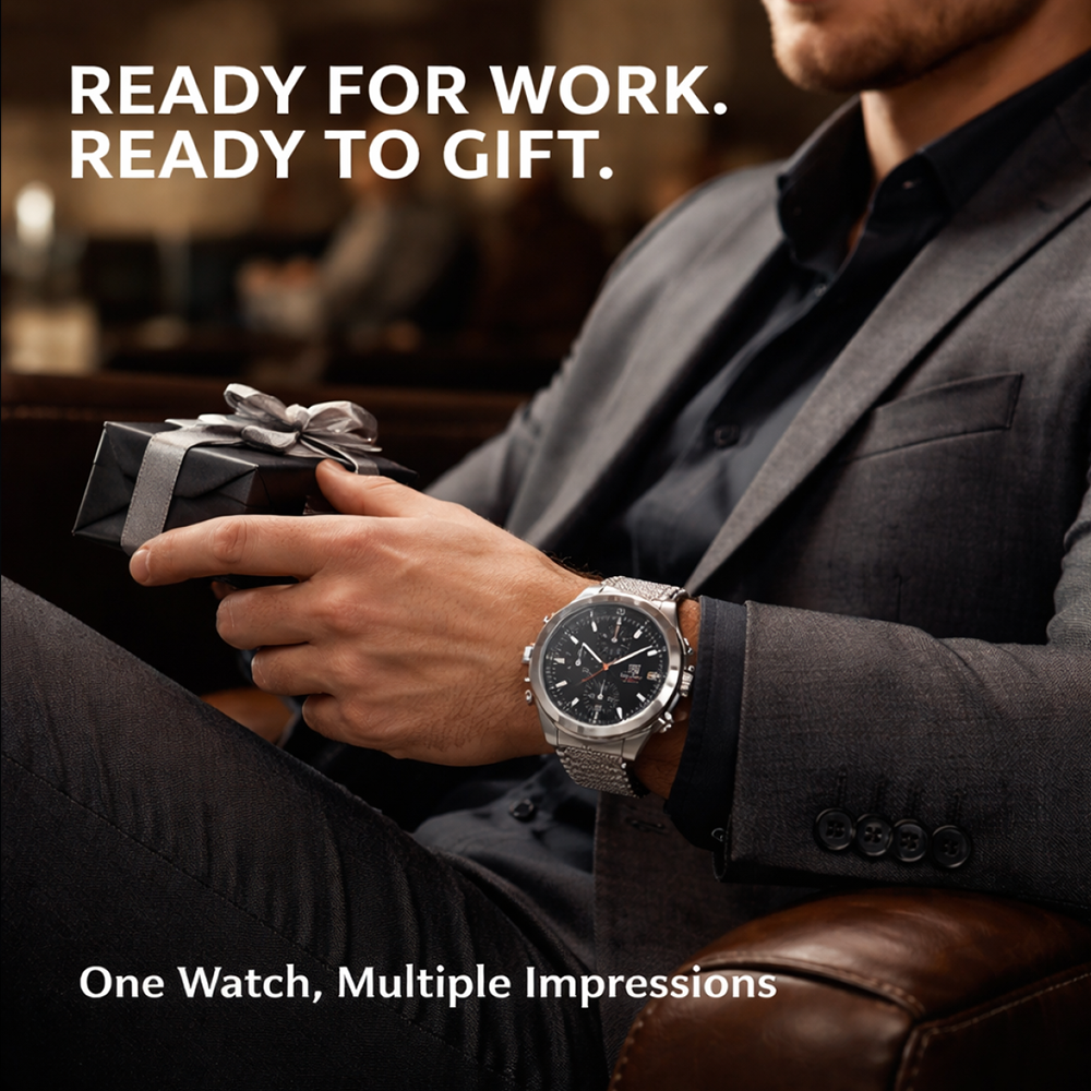 BENYAR Top Luxury Brand Men's  - Accessories With Watch reseña y precio